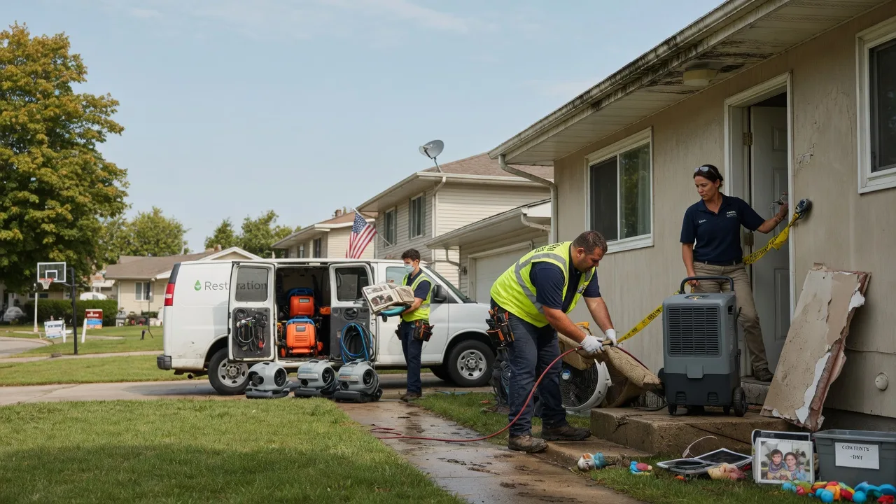 Water Damage Restoration in Clara City, MN near me